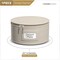 Sorbus China Storage Containers - Dinnerware Organizer for Dessert Plates with Lid (Holds Service for 12) with Felt Protectors - 8.5 x 5.5